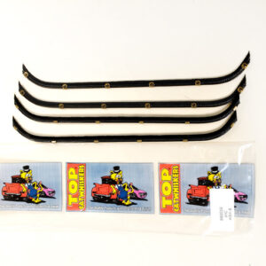 1940-49 International KB 1-5 Series - Belt Weatherstrip with Clips - Formed