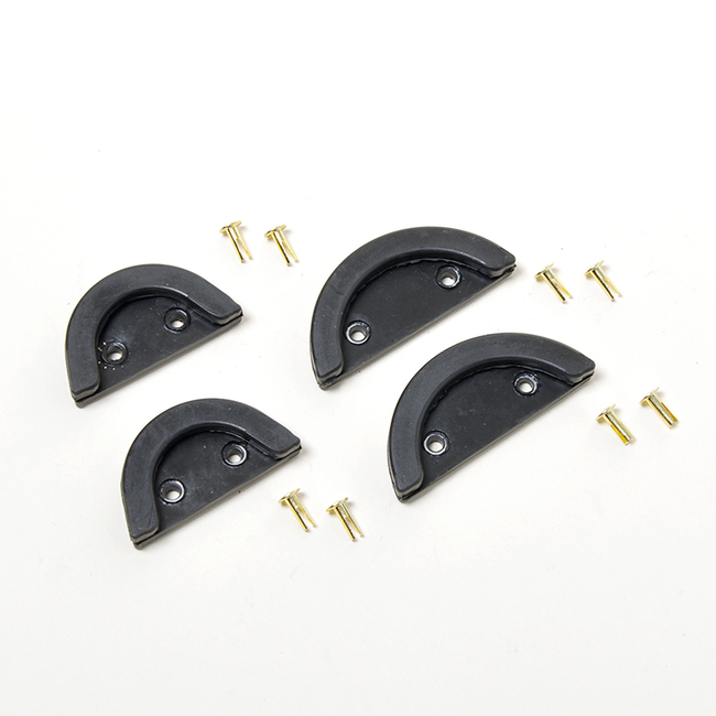 1940-49 International KB 6-12 Series / 1937-40 D Series - Hood Corner Set with Rivets