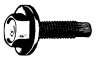 1/4-20 x 1 Hex Sems Bellville Washer Head