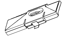 Nylon Fastener Rear End Belt Reveal Mould