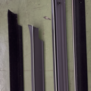1977-1979 Chevrolet Impala, Caprice 2 Door Sedan Beltline Weatherstrip Kit (4 Piece Kit)