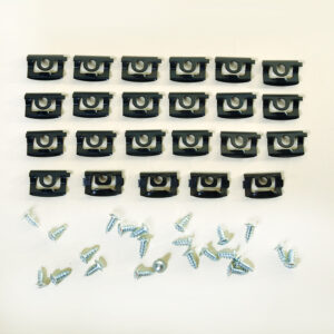 1968-1976 Dodge Dart, Dart Swinger, Gt, Gts 2 Door Hardtop Windshield Clip Kit