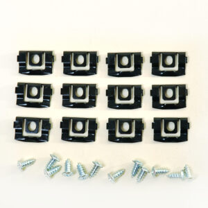 1970-1974 Challenger, Barracuda 2 Door Hardtop 12 Piece Windshield Clip Kit