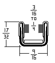 96" Window Channel
