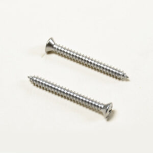 Tapping Screw 8 x 1-1/2 6 Head Chrome Phillips Oval Head