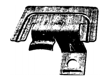 Clip Windshield Outside Belt 66 Fairlane Falcon 66 Comet