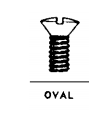 Wood Screw 8 x 3/4" Flat Head Chrome On Brass Slotted Oval